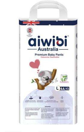 Детские подгузники Aiwibi L 9-14кг 44шт