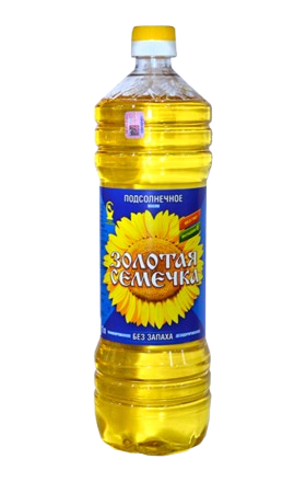Sunflower oil "Zolotaya Semechka" 1l 
