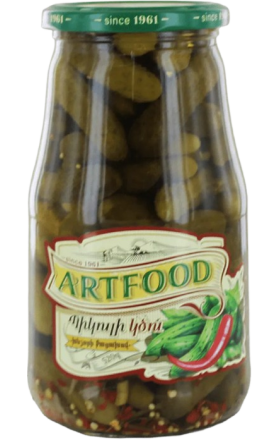 Վարունգ մարինացված կծու «Արտֆուդ» 520գ