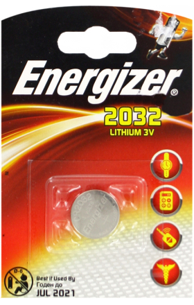 Էլեկտրական մարտկոց «Energizer 2032 3V» 1հատ