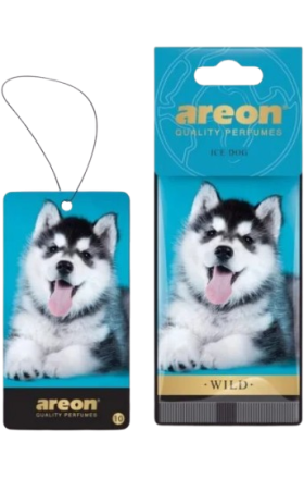 Car air freshener "Areon" Wild Ice Dog