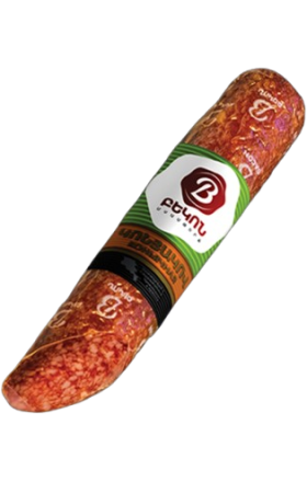 Երշիկ հում-ապխտած «Բեկոն» Կոնյակով 200գ 