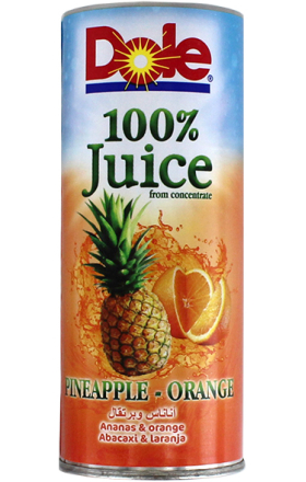 Сок "Dole Jaya" 250мл Ананас и апельсин