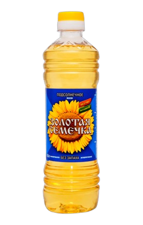 Sunflower oil "Zolotaya Semechka" 0.5l