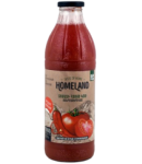 Լոլիկի հյութ, կծու «Հոմլենդ»  ապակե տարա, 1լ