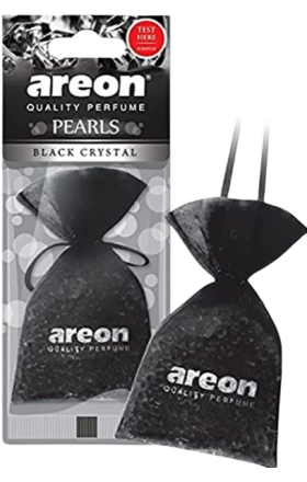 Ароматизатор для машин "Areon" Pearls Black Crystal