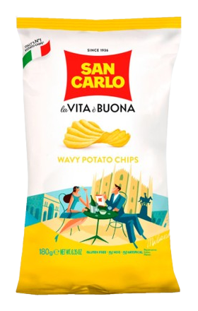 Чипсы "San Carlo" Croccante 180г