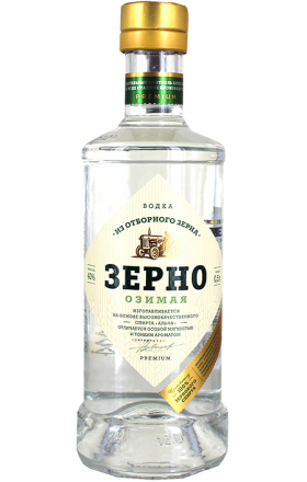 Водка "Зерно Озимая" 0.5л