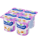 Յոգուրտային արտադրանք դեղձով «Campina Нежный» 110գ, յուղայնությունը՝ 5%