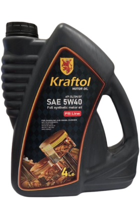 Շարժիչի յուղ «Կրաֆտոլ» SAE 5W-40, 4 լ
