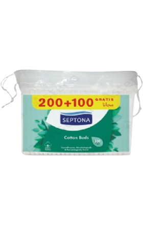 Բամբակյա փայտիկներ «Septona» 300 հատ