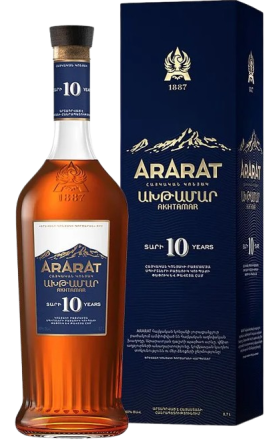 Կոնյակ «Արարատ» Ախթամար 10տ (տուփով) 0.7լ 