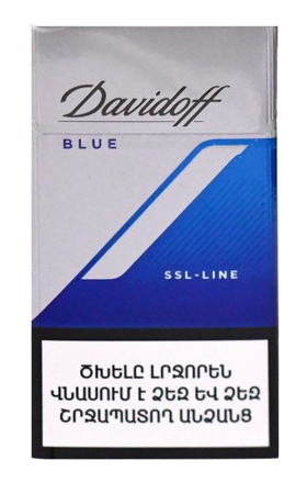 Cigarettes "Davidoff" Blue