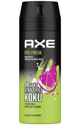 Antiperspirant spray Ax epic fresh 150ml