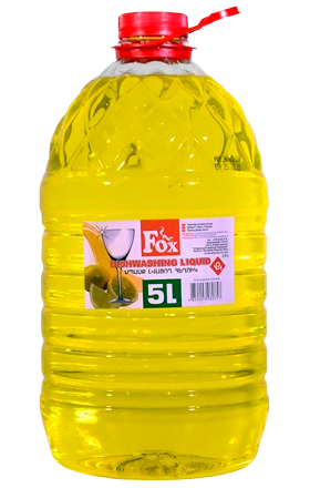 Dishwashing liquid "Fox" 5l 