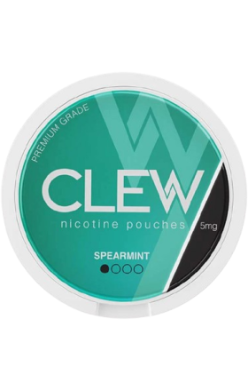 Никотиновые пакеты "Clew" – со вкусом мяты, 5 мг