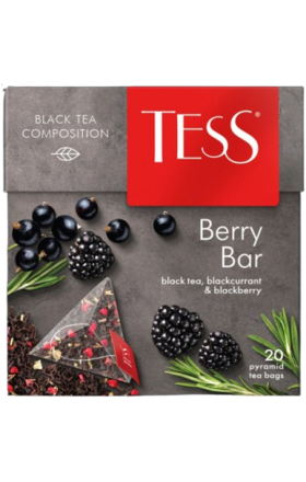 Թեյ սև «Tess» Berry Bar 20*1.8գ