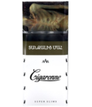 Ծխախոտ «Cigaronne» սպիտակ, սուպեր սլիմս