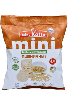 Չորահաց ցորենի «Mr Katto» 70գր