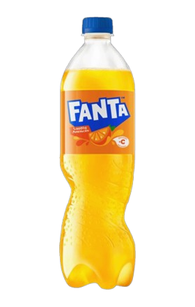 Refreshing carbonated drink "Fanta" Orange 1l
