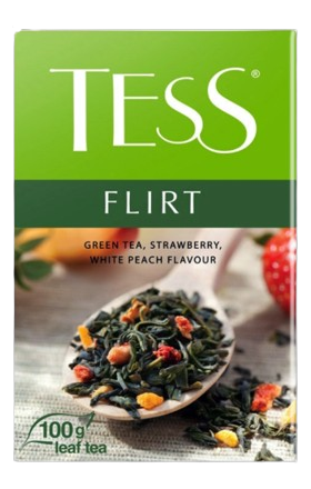 Чай зеленый "Tess" Flirt 100г