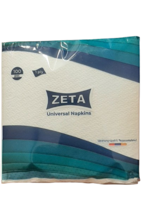 Салфетки "ZETA" 100 шт.