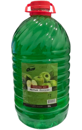 Սպասք լվանալու հեղուկ «Glanz», խնձոր, 5լ