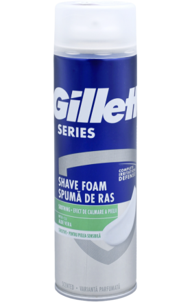 Shaving foam "Gillette" soothing, aloe vera 250ml