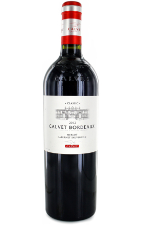 Գինի կարմիր, անապակ «Calvet Bordeaux» դասական 0.75լ 