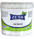 Բամբակյա փայտիկներ «Zeta» 200հատ