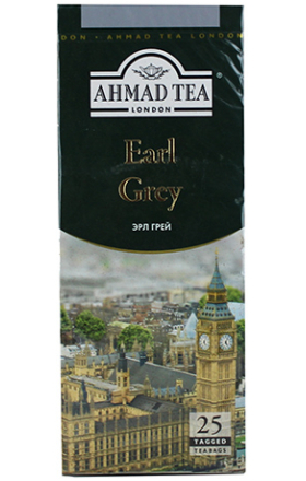 Սև թեյ «Ahmad»  Earl Grey 25հատ