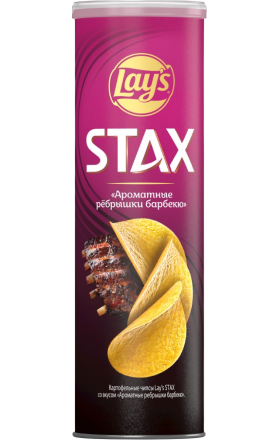 Չիպս "Լեյս" Ստաքս, խորոված կողիկներ 140գր