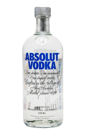 Vodka "Absolut" 0.5l  