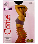 Զուգագուլպա «Conte Elegant Active 20 Den N5» Սև 