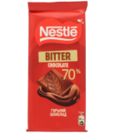 Chocolate bar "Nestle" bitter chocolate 70% 75g