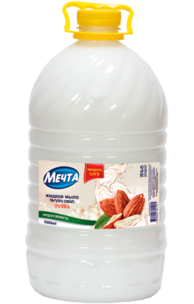 Жидкое мыло Мехта миндаль 5 л