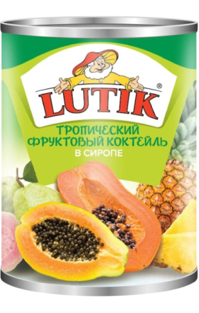 Коктейль "Lutik" тропические фрукты 560г