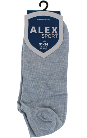 Носки "Alex" Sport, Серый, 31-34  