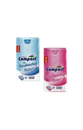 Անձեռոցիկ Կոմպակտ Ուլտրա Կլասիկ 10 հատ
