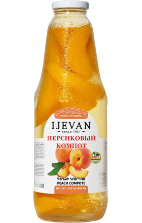 Կոմպոտ "Իջևան" դեղձի 1լ