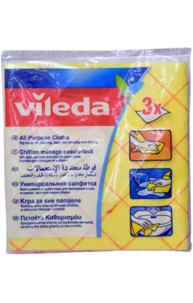 Անձեռոցիկ ունիվերսալ «Vileda» 3հատ  