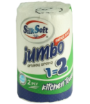 Թղթյա սրբիչ «Silk Soft» 1 հատ Jumbo