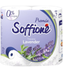 Զուգարանի թուղթ «Soffione» Lavender 4 հատ 	