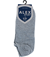 Գուլպաներ «Ալեքս» Sport, Մոխրագույն, 31-34