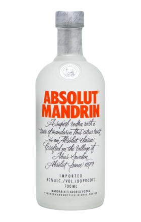 Водка "Абсолют" мандарин 0,7л