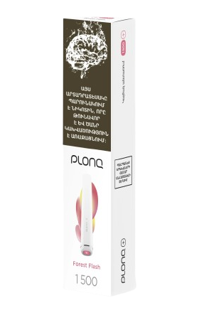 Electronic cigarette "PLONQ" Forest Flash (up to 1500 smokes)