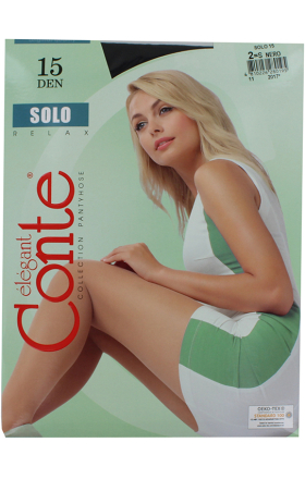 Զուգագուլպա «Conte Elegant 15 Den N2» Սև