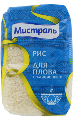 Рис круглозерный "Мистраль" 900г