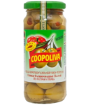 Ձիթապտուղ կանաչ՝ կծու պղպեղով «Coopoliva» 235գ 