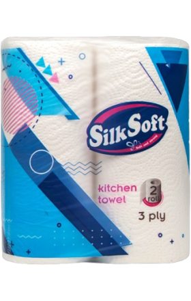 Թղթյա սրբիչ «Silk Soft» 2 հատ